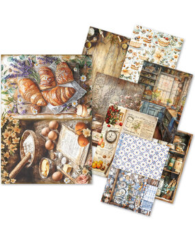 Ciao Bella Papercrafting Cookbook A5 Mixed Rice Papers (CBRS014) Ciao Bella Papercrafting Cookbook A5 Mixed Rice Papers (CBRS014)