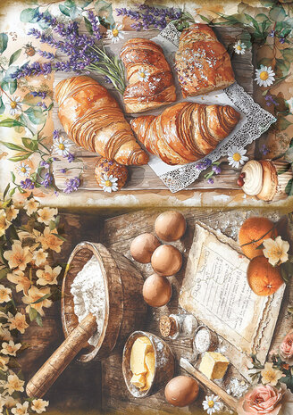 Ciao Bella Papercrafting Cookbook A5 Mixed Rice Papers (CBRS014) Ciao Bella Papercrafting Cookbook A5 Mixed Rice Papers (CBRS014)