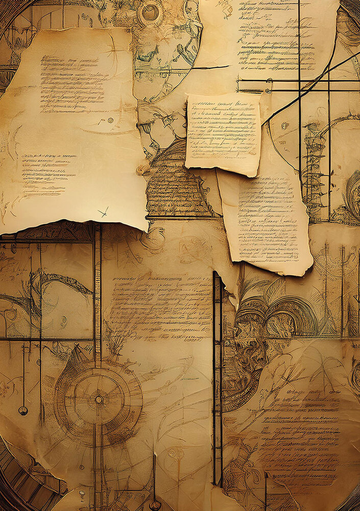 Ciao Bella Papercrafting Codex A5 Mixed Rice Papers (CBRS015)