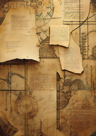 Ciao Bella Papercrafting Codex A5 Mixed Rice Papers (CBRS015)