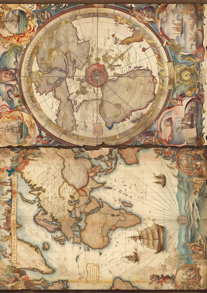 Ciao Bella Papercrafting Codex A5 Mixed Rice Papers (CBRS015)