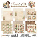 ScrapBoys Paula’s Attic 8x8 Inch Paper Pad (SB-PAUL-10)