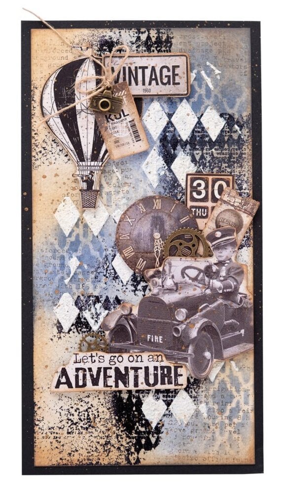 Studio Light Essentials Mini Paper Pad Explore the World (SL-ES-DPP304)