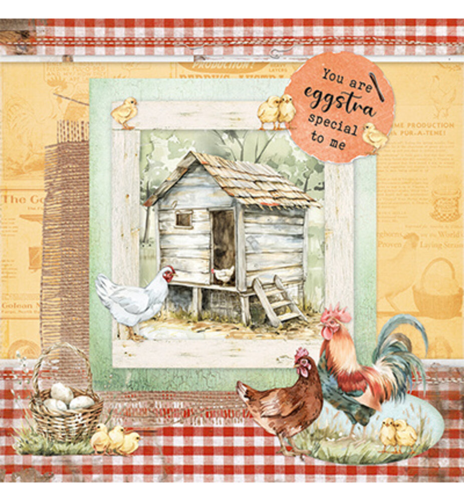 Studio Light Essentials Country Roads A4 Card Making Pad (SL-ES-CMP17)