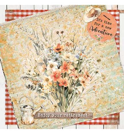 Studio Light Essentials Country Roads A4 Card Making Pad (SL-ES-CMP17)