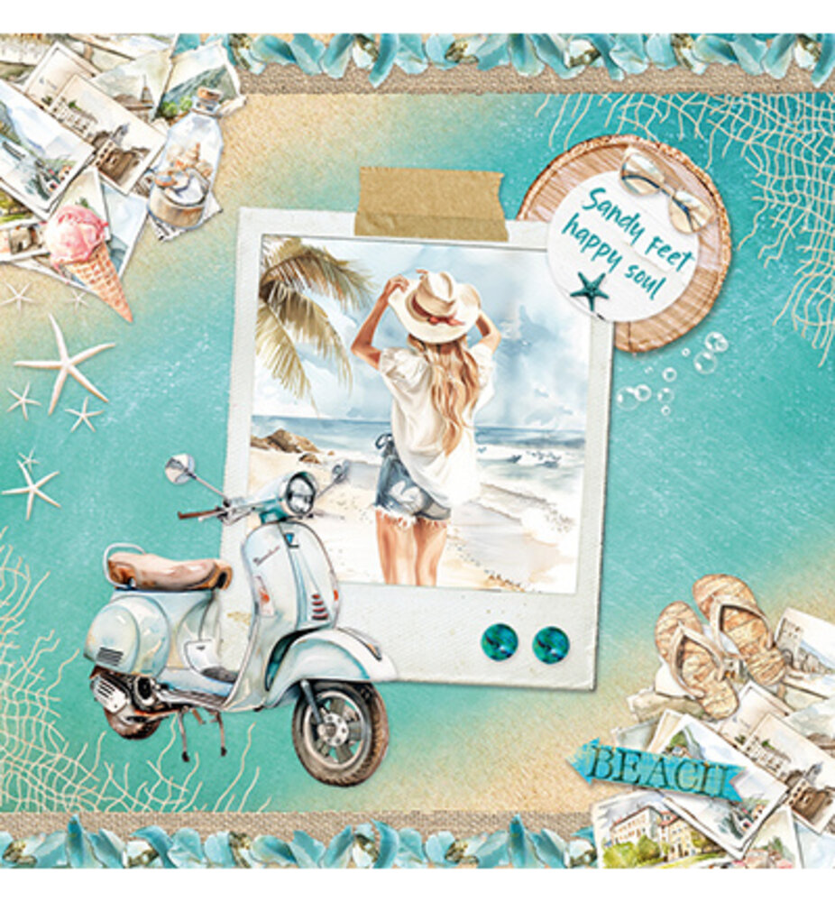 Studio Light Essentials Summer Celebration A4 Card Making Pad (SL-ES-CMP18) Studio Light Essentials Summer Celebration A4 Card Making Pad (SL-ES-CMP18)
