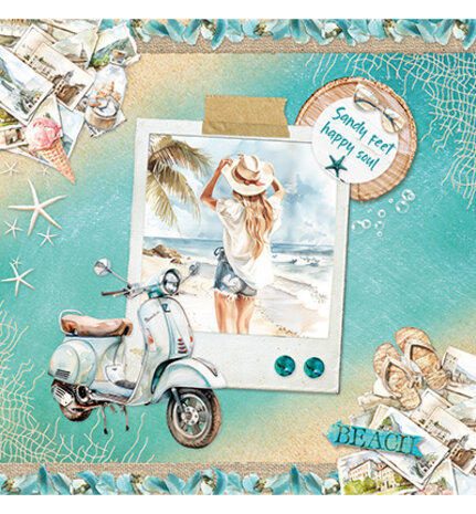 Studio Light Essentials Summer Celebration A4 Card Making Pad (SL-ES-CMP18) Studio Light Essentials Summer Celebration A4 Card Making Pad (SL-ES-CMP18)
