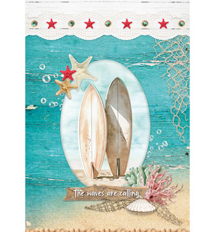 Studio Light Essentials Summer Celebration A4 Card Making Pad (SL-ES-CMP18) Studio Light Essentials Summer Celebration A4 Card Making Pad (SL-ES-CMP18)