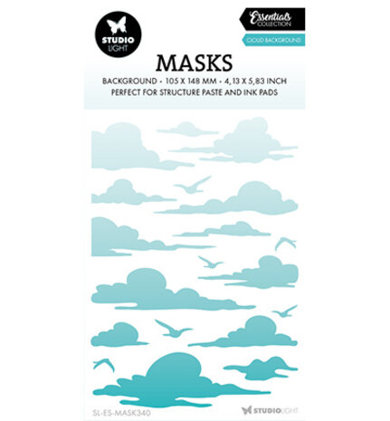 Studio Light Essentials Cloud Background Masking Stencil (SL-ES-MASK340)