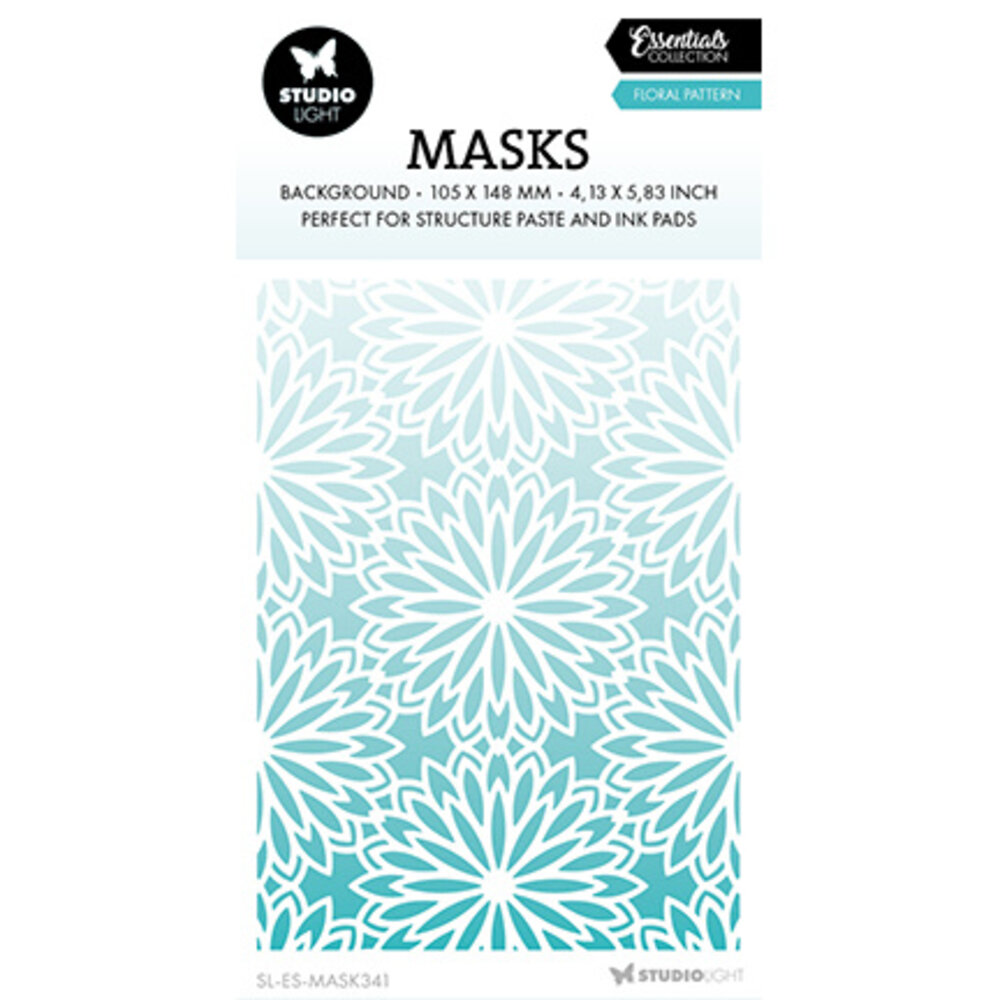 Studio Light Essentials Floral Background Masking Stencil (SL-ES-MASK3 ...