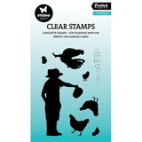 Studio Light Essentials Clear Stamps Chickens (SL-ES-STAMP831)