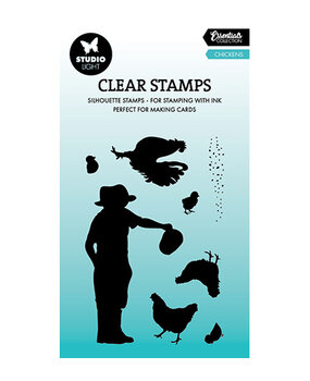 Studio Light Essentials Clear Stamps Chickens (SL-ES-STAMP831) Studio Light Essentials Clear Stamps Chickens (SL-ES-STAMP831)