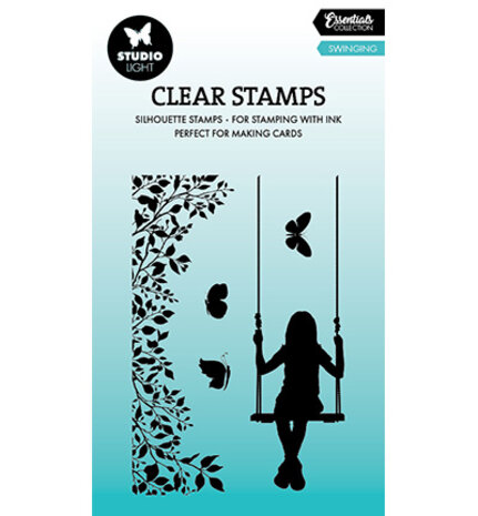 Studio Light Essentials Clear Stamps Swinging (SL-ES-STAMP832) Studio Light Essentials Clear Stamps Swinging (SL-ES-STAMP832)