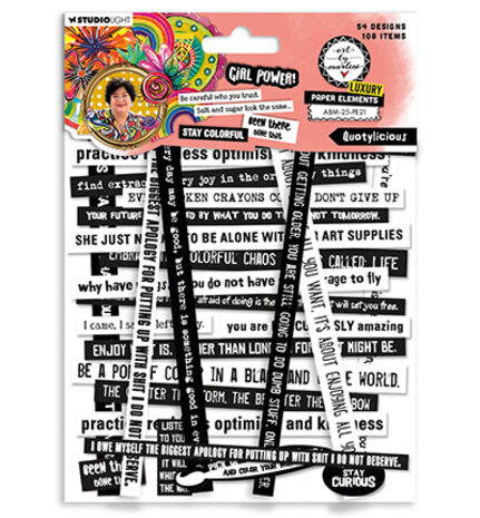 Studio Light Paper Elements Quotylicious (ABM-25-PE21) Studio Light Paper Elements Quotylicious (ABM-25-PE21)