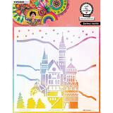 Studio Light Masking Stencil Curious Castle (ABM-25-MASK332)