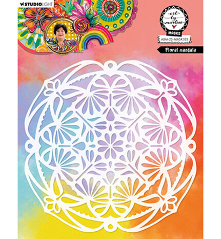 Studio Light Masking Stencil Floral Mandala (ABM-25-MASK333) Studio Light Masking Stencil Floral Mandala (ABM-25-MASK333)