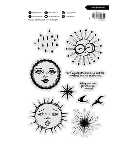 Studio Light Clear Stamp Sunshine Baby (ABM-25-STAMP817)