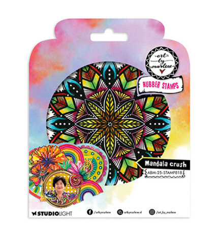 Studio Light Cling Stamp Mandala Crush (ABM-25-STAMP818) Studio Light Cling Stamp Mandala Crush (ABM-25-STAMP818)