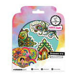 Studio Light Cling Stamp Ornament Trio (ABM-25-STAMP819)