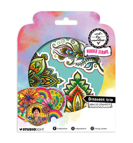 Studio Light Cling Stamp Ornament Trio (ABM-25-STAMP819) Studio Light Cling Stamp Ornament Trio (ABM-25-STAMP819)