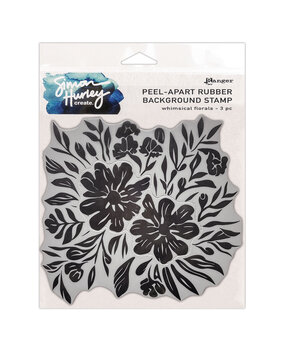 Simon Hurley Create Whimsical Florals Cling Stamps (HUR88837)