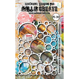 AALL and Create Masking Stencil A6 Bubblescape (AALL-PC-242)