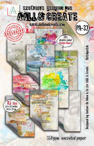 AALL and Create Design Paper A5 Hotchpotch (AALL-PA-032) AALL and Create Design Paper A5 Hotchpotch (AALL-PA-032)
