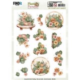 Berrie's Beauties Plant Paradise 3D Push Out Blooming Oasis (SB11021)
