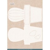 Card Deco Folding Card Stencil Plant Paradise (CDEST062)