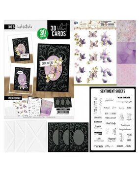 Find It Trading 3D and Do 3D Velvet Cards A6 Purple Butterflies (3DVC10006) Find It Trading 3D and Do 3D Velvet Cards A6 Purple Butterflies (3DVC10006)