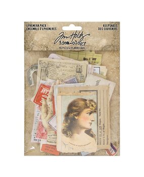 Idea-ology Tim Holtz Keepsakes Ephemera Pack (TH93958) Idea-ology Tim Holtz Keepsakes Ephemera Pack (TH93958)