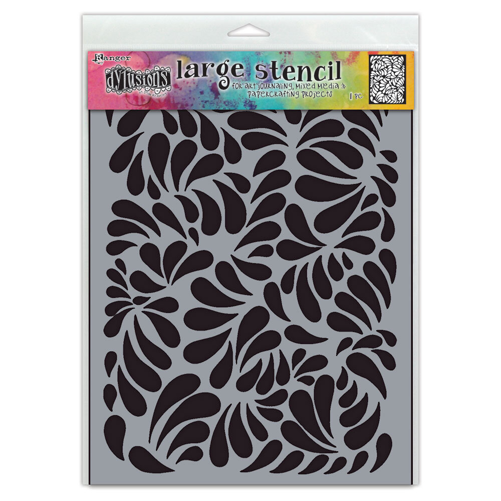 Ranger Dylusions Large Stencil Brush Strokes (DYS87557) Ranger Dylusions Large Stencil Brush Strokes (DYS87557)