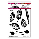 Dina Wakley MEdia Bold Botanicals Cling Stamps (MDR87755)
