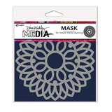 Dina Wakley MEdia Masking Stencil Pointy Doily (MDS87717)