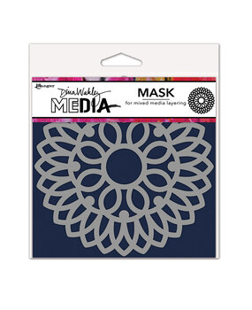Dina Wakley MEdia Masking Stencil Pointy Doily (MDS87717) Dina Wakley MEdia Masking Stencil Pointy Doily (MDS87717)