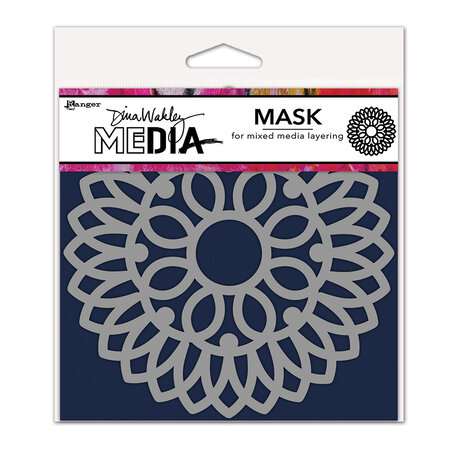 Dina Wakley MEdia Masking Stencil Pointy Doily (MDS87717) Dina Wakley MEdia Masking Stencil Pointy Doily (MDS87717)