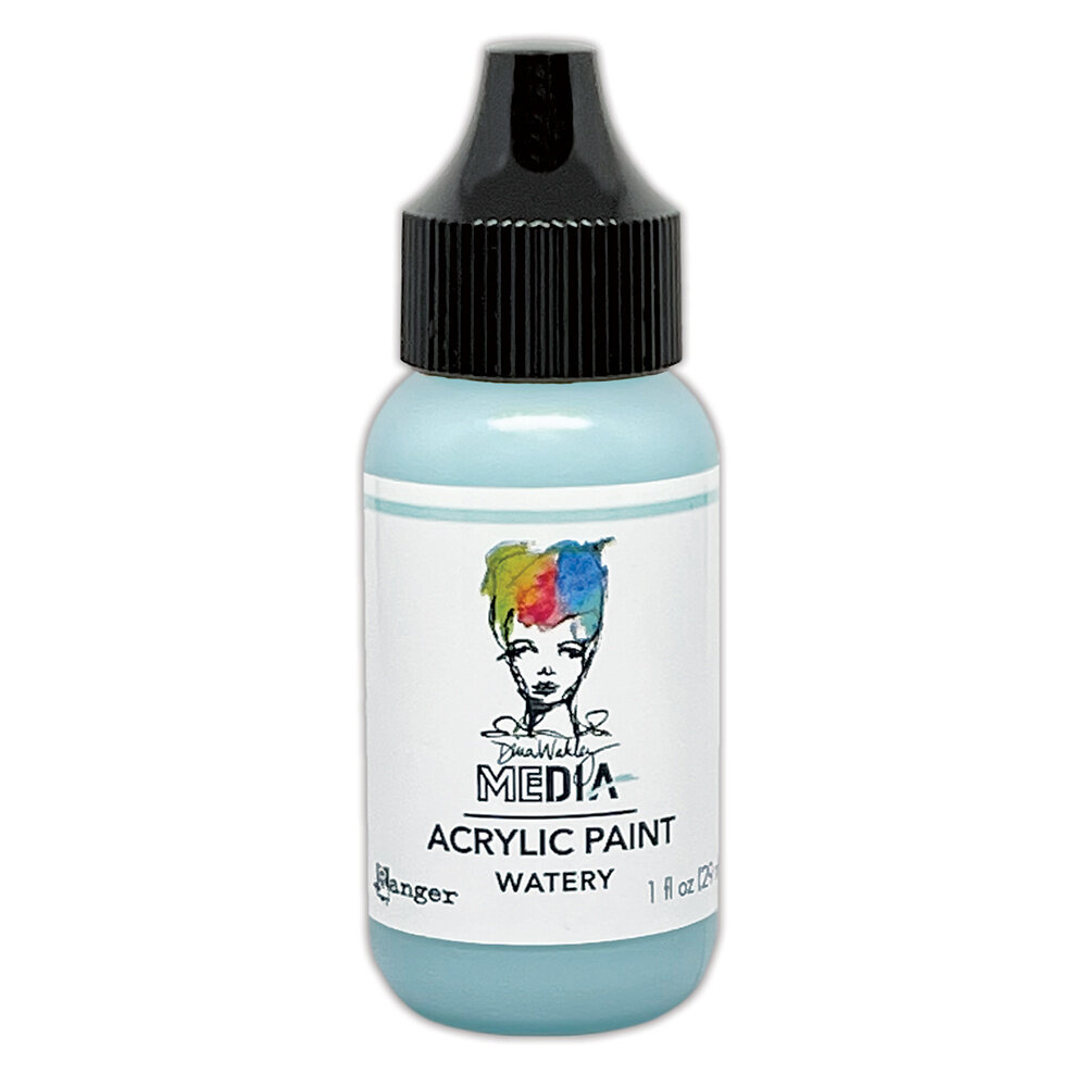 Dina Wakley MEdia Heavy Body Acrylic Paint Watery (MDQ88264) Dina Wakley MEdia Heavy Body Acrylic Paint Watery (MDQ88264)