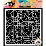 Visible Image Bauhaus 6x6 Inch Stencil (HL9447)