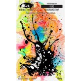 Visible Image Fluid Background A6 Stamp Set (EM9470)