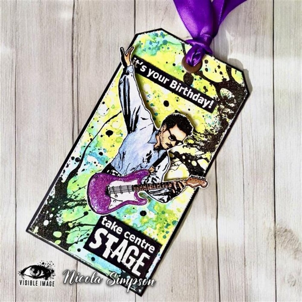 Visible Image Fluid Background A6 Stamp Set (EM9470) Visible Image Fluid Background A6 Stamp Set (EM9470)