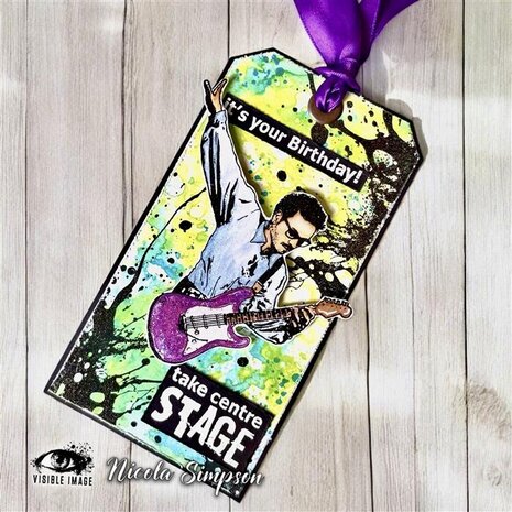 Visible Image Fluid Background A6 Stamp Set (EM9470) Visible Image Fluid Background A6 Stamp Set (EM9470)