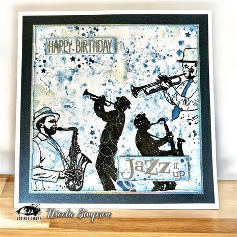 Visible Image All That Jazz A6 Stamp Set (UJ9484)