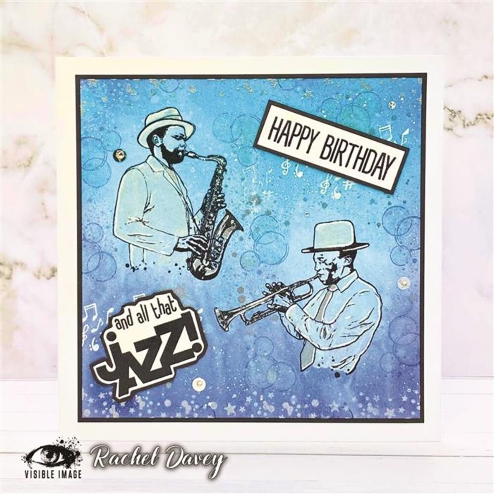 Visible Image All That Jazz A6 Stamp Set (UJ9484)