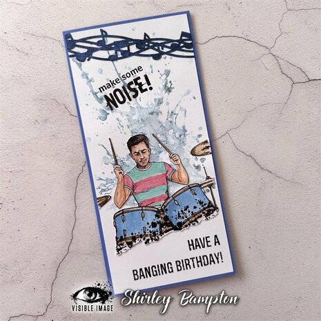 Visible Image Make Some Noise A6 Stamp Set (QW9493) Visible Image Make Some Noise A6 Stamp Set (QW9493)