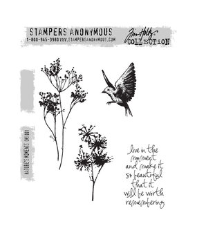 Stampers Anonymous Curations Collection Cling Stamps Nature's Moments (CMS001) Stampers Anonymous Curations Collection Cling Stamps Nature's Moments (CMS001)