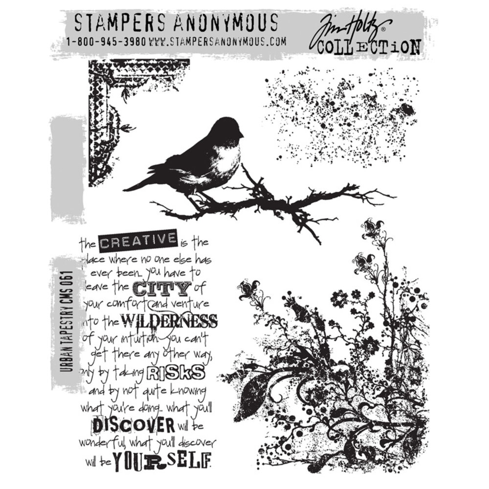 Stampers Anonymous Curations Collection Cling Stamps Urban Tapestry (CMS061) Stampers Anonymous Curations Collection Cling Stamps Urban Tapestry (CMS061)