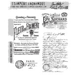 Stampers Anonymous Curations Collection Cling Stamps French Marketplace (CMS071)