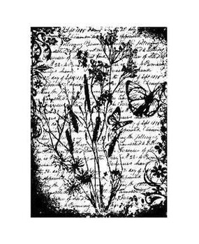 Stampers Anonymous Curations Collection Cling Components Stamps Flutter (COM022)