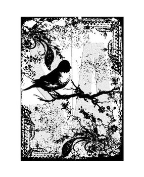 Stampers Anonymous Curations Collection Cling Components Stamps Tattered Sparrow (COM031) Stampers Anonymous Curations Collection Cling Components Stamps Tattered Sparrow (COM031)