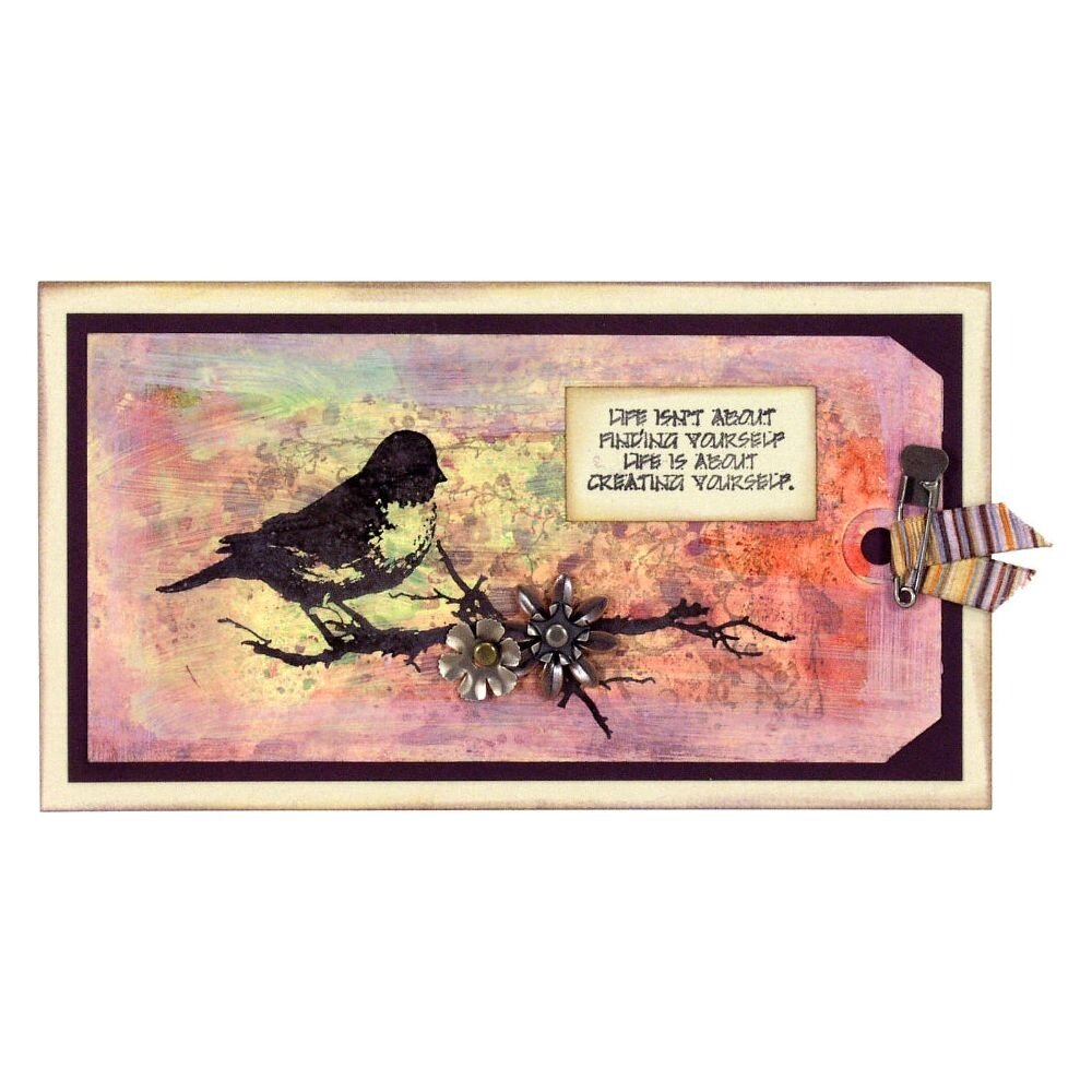 Stampers Anonymous Curations Collection Cling Components Stamps Tattered Sparrow (COM031) Stampers Anonymous Curations Collection Cling Components Stamps Tattered Sparrow (COM031)